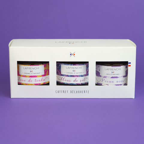 Coffret pâtes à tartiner pâtissier (3 x 100 g)