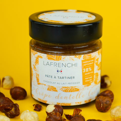 Pâte à tartiner Crêpe dentelle Lait